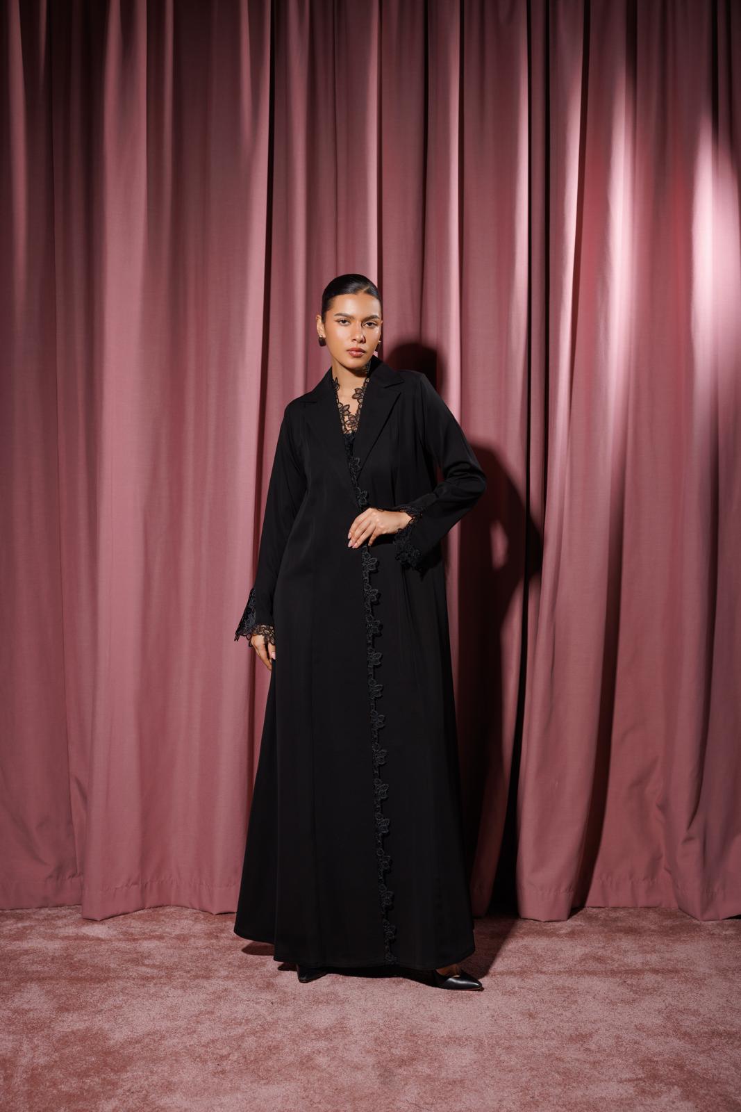 Timeless Lace Abaya